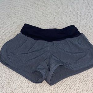 Champion gray and black exercise shorts